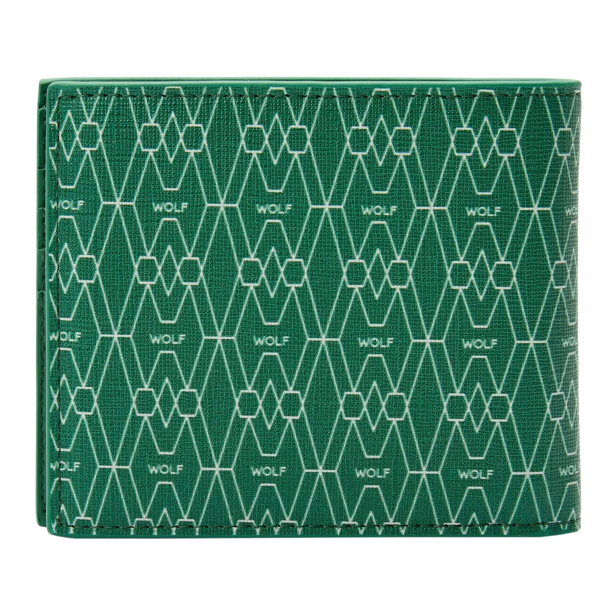 Wolf Signature Vegan Collection Green Billfold Coin Wallet sold by Jura Watches product image thumbnail 2