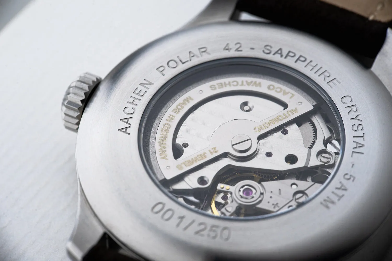 Laco Watch Aachen Polar 42 Limited Edition D sold by Jura Watches product image thumbnail 2