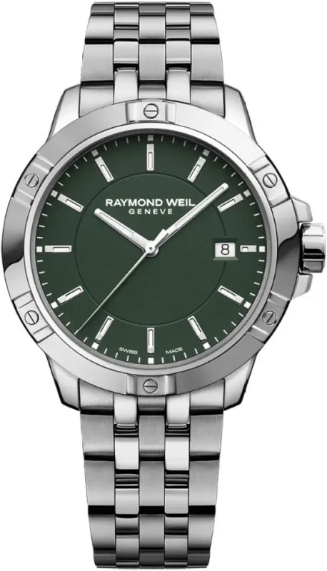 Raymond Weil Tango Classic Quartz Green Watch sold by Jura Watches