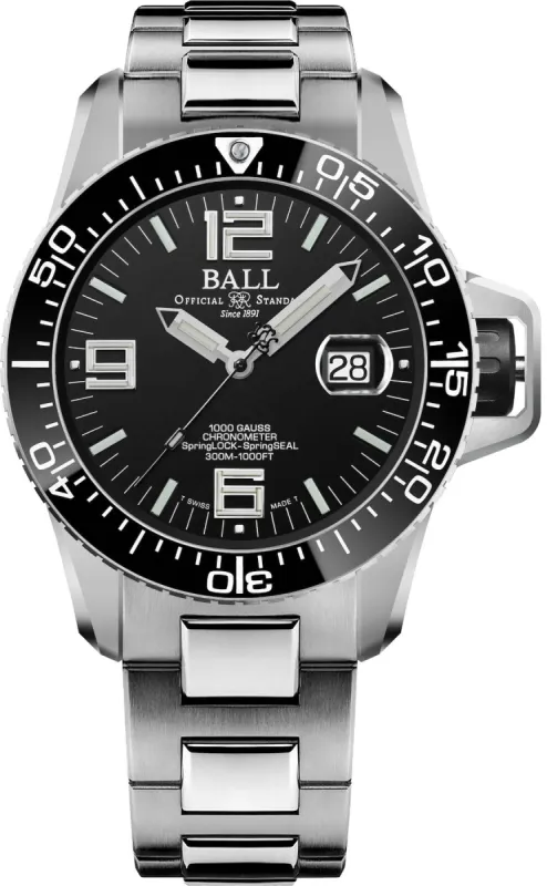 Ball Watch Company Engineer Hydrocarbon EOD Titanium Watch made by Jura Watches
