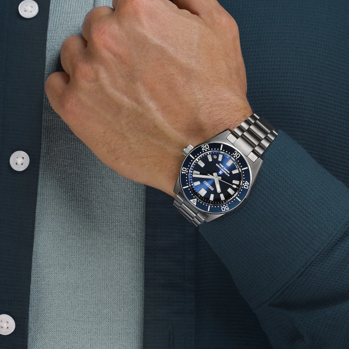 Seiko Prospex 1965 Revival Divers 3 Day Scuba Blue Watch sold by Jura Watches product image thumbnail 5