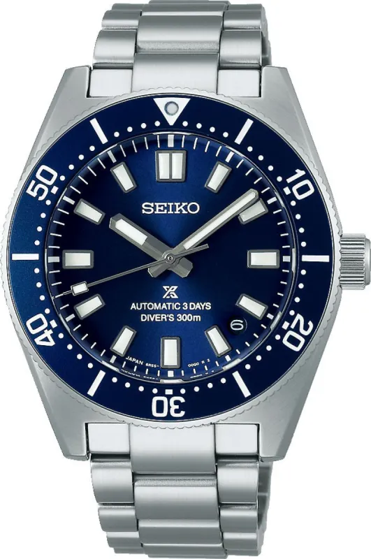 Seiko Prospex 1965 Revival Divers 3 Day Scuba Blue Watch sold by Jura Watches