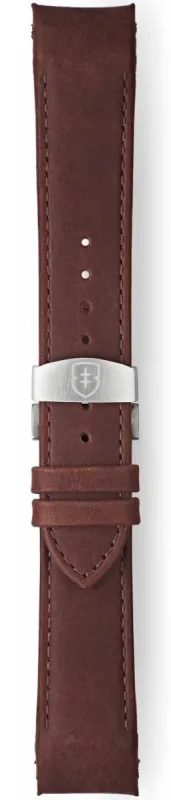 Elliot Brown Leather 22mm Dark Brown Pull Up 20mm Deployment sold by Jura Watches