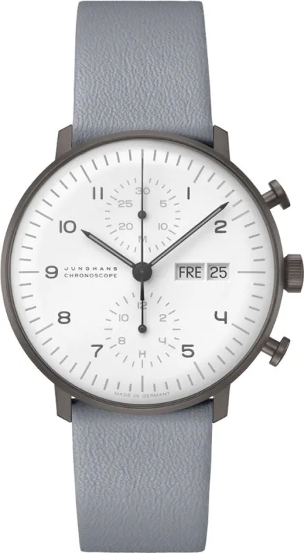 Junghans Watch Max Bill Chronoscope made by Jura Watches