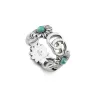 Gucci Double G With Flower Motif Sterling Silver Ring sold by Jura Watches
