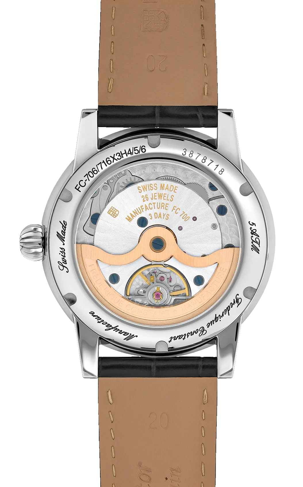 Frederique Constant Manufacture Classic Date Watch sold by Jura Watches product image thumbnail 3