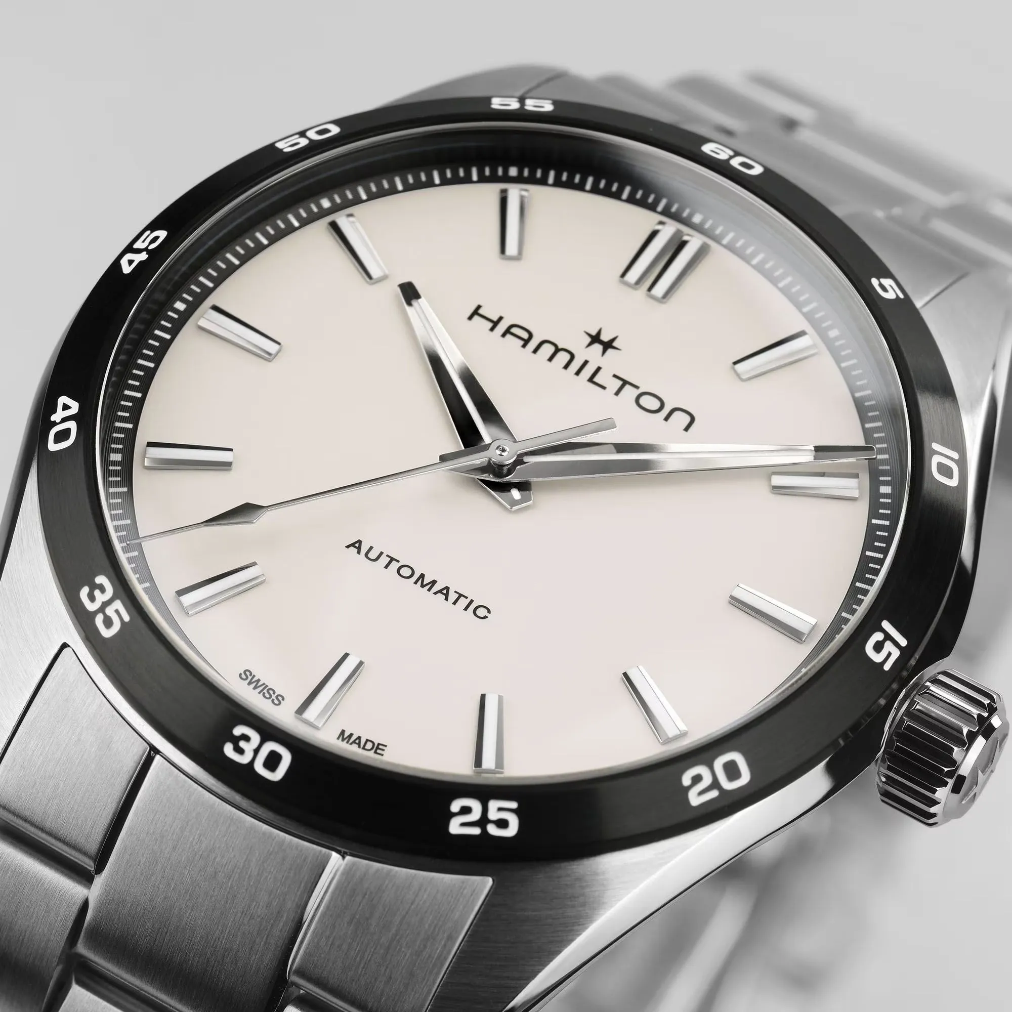 Hamilton Jazzmaster Performer Automatic White Watch sold by Jura Watches product image thumbnail 3