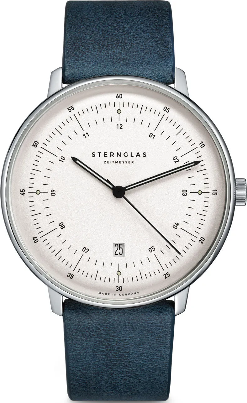 Sternglas Hamburg Quartz Leather Watch sold by Jura Watches