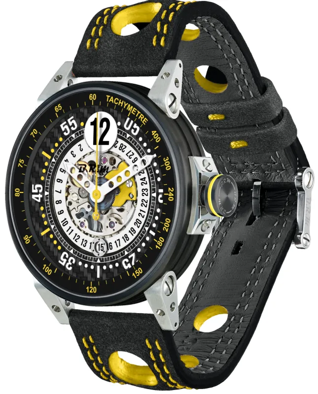 B.R.M. Watches V6-44 Touring Yellow Watch sold by Jura Watches