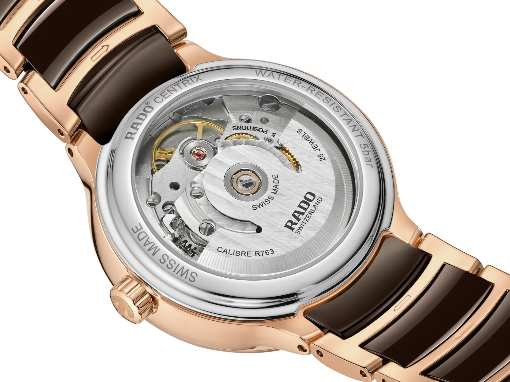 Rado Centrix Automatic Diamonds Ladies sold by Jura Watches product image thumbnail 2