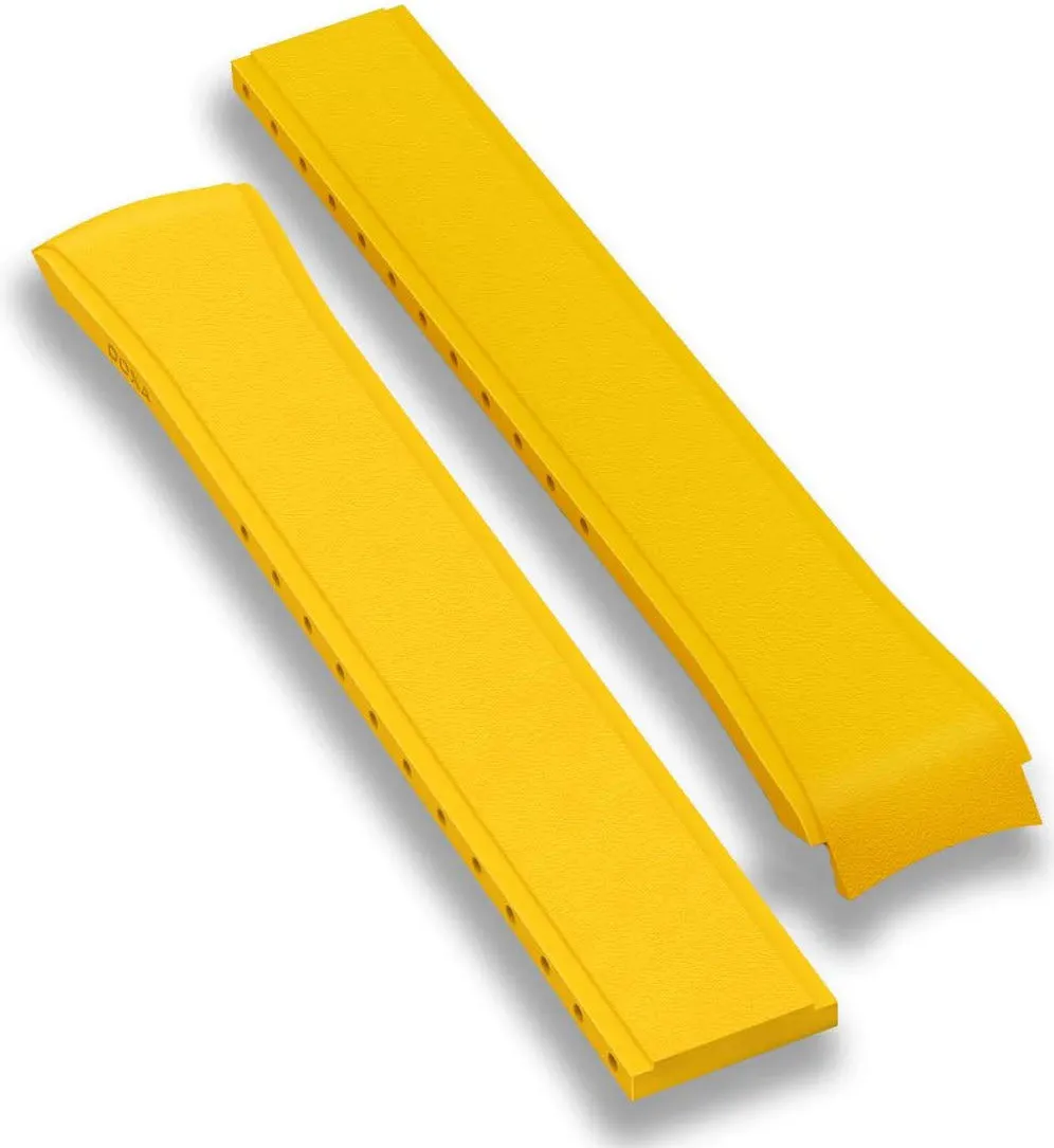 Doxa Strap SUB 300T Rubber Yellow sold by Jura Watches