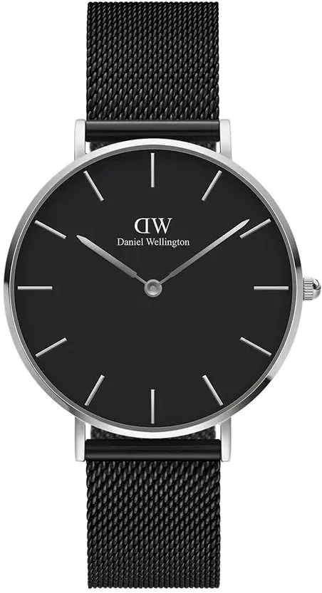 Daniel Wellington Watch Petite Ashfield Black 36mm sold by Jura Watches
