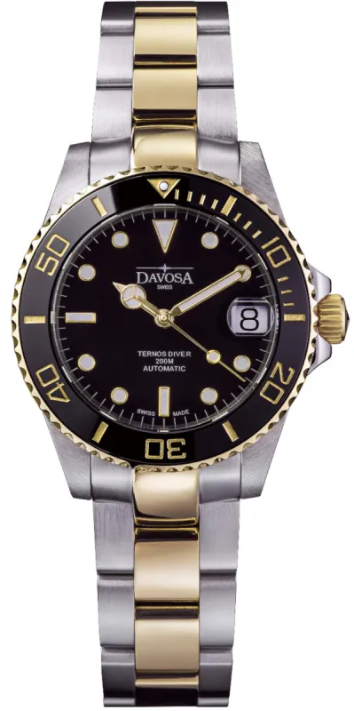 Davosa Ternos Medium Automatic Bicolour Watch sold by Jura Watches