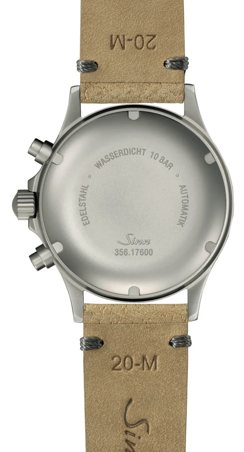 Sinn 356 Pilot Classic W Leather Watch sold by Jura Watches product image thumbnail 3