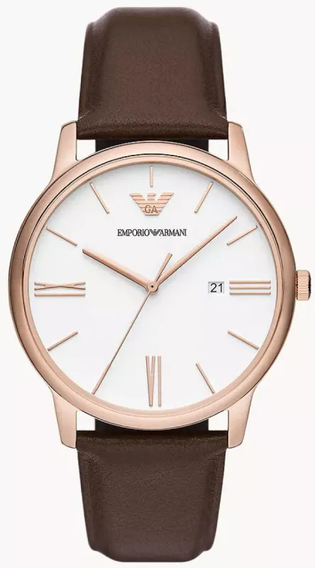 Emporio Armani White Mens Watch sold by Jura Watches