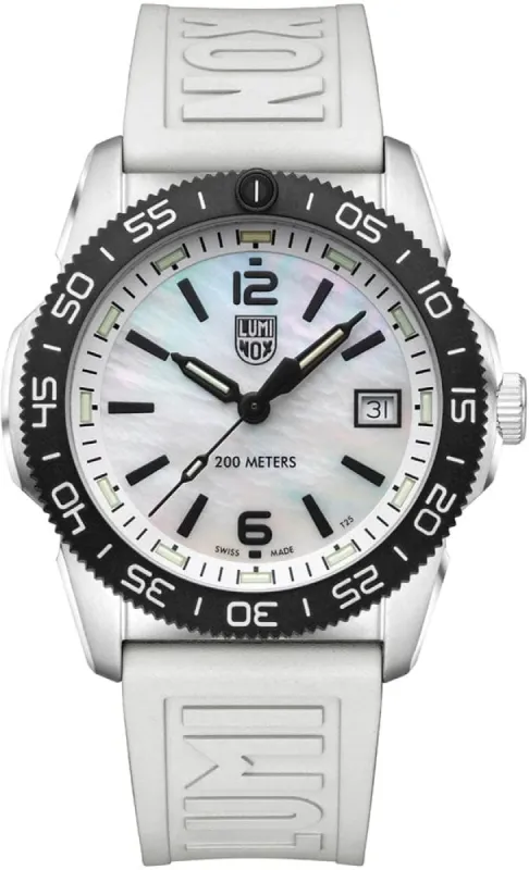 Luminox Pacific Diver Ripple Collection 3120M Series Watch made by Jura Watches
