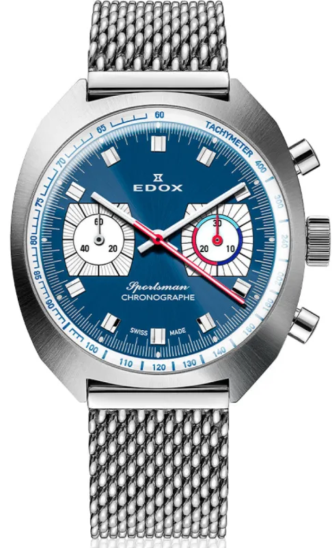 Edox Sportman Automatic Chrono Limited Edition Watch made by Edox