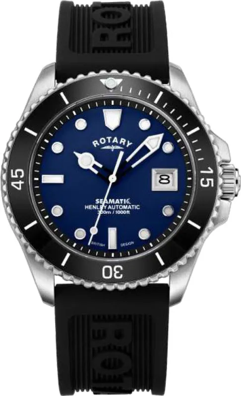 Rotary Seamatic Mens Watch Pre-Order sold by Jura Watches