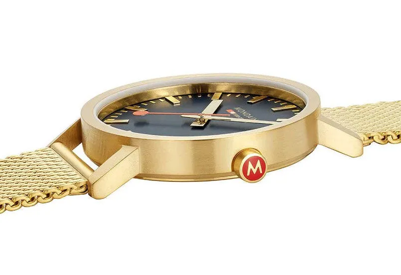 Mondaine Classic Deep Ocean Blue Watch sold by Jura Watches product image thumbnail 3