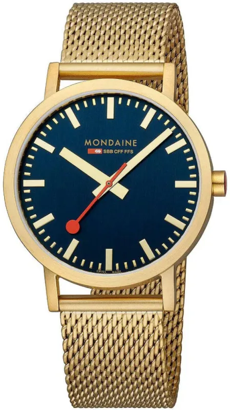 Mondaine Classic Deep Ocean Blue Watch sold by Jura Watches