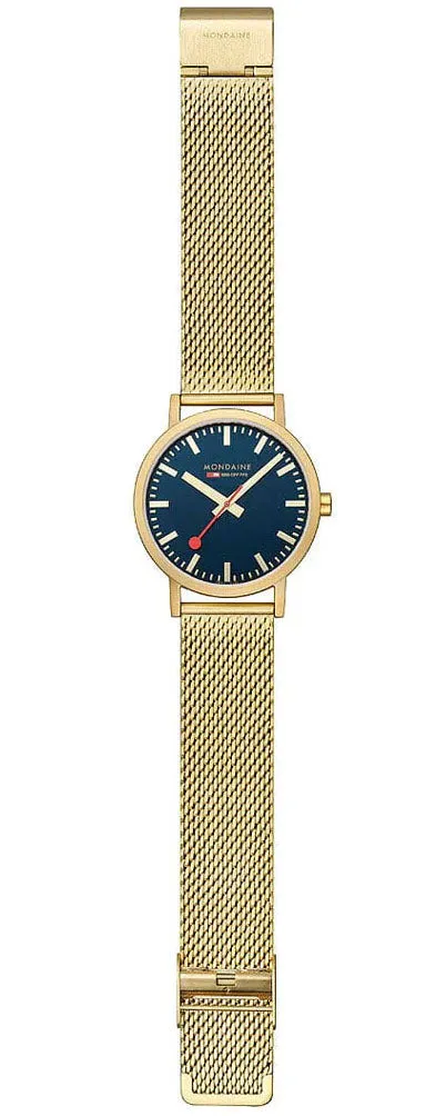 Mondaine Classic Deep Ocean Blue Watch sold by Jura Watches product image thumbnail 4