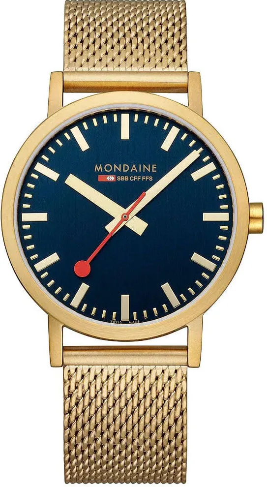 Mondaine Classic Deep Ocean Blue Watch sold by Jura Watches product image thumbnail 5