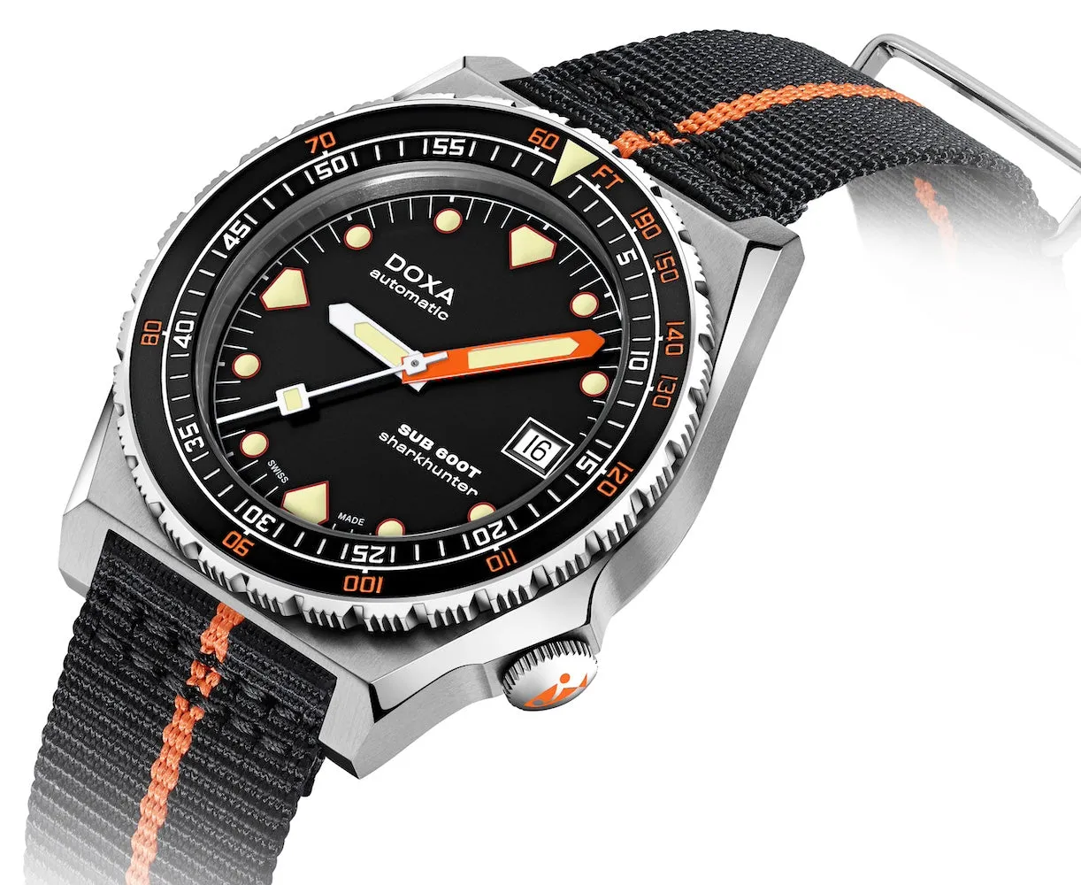 Doxa SUB 600T Sharkhunter Nato Watch sold by Jura Watches product image thumbnail 2