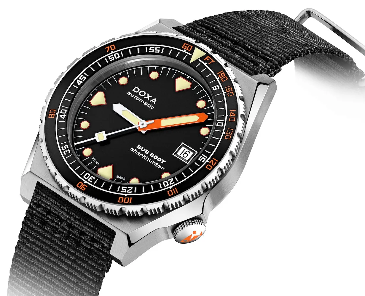 Doxa SUB 600T Sharkhunter Nato Watch sold by Jura Watches product image thumbnail 2
