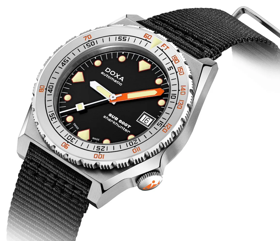 Doxa SUB 600T Sharkhunter Nato Watch sold by Jura Watches product image thumbnail 2