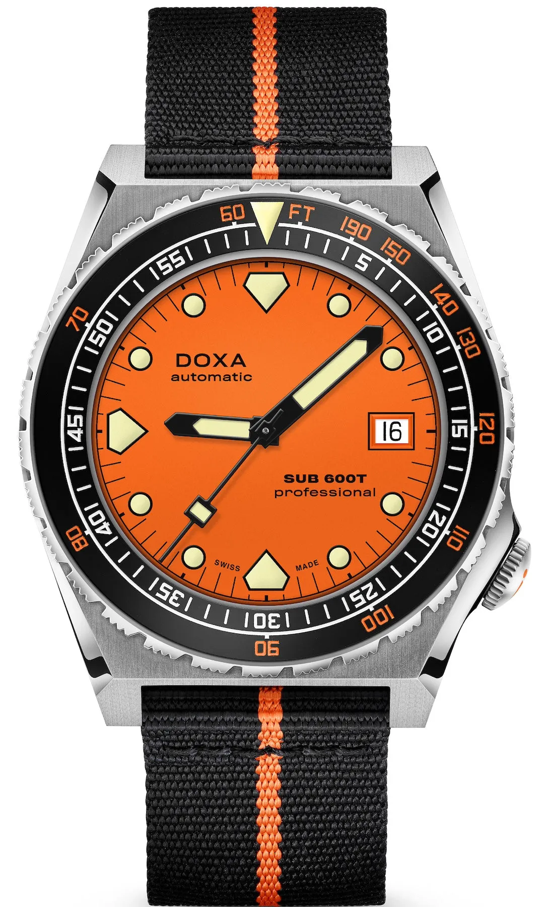 Doxa SUB 600T Professional Nato Watch sold by Jura Watches