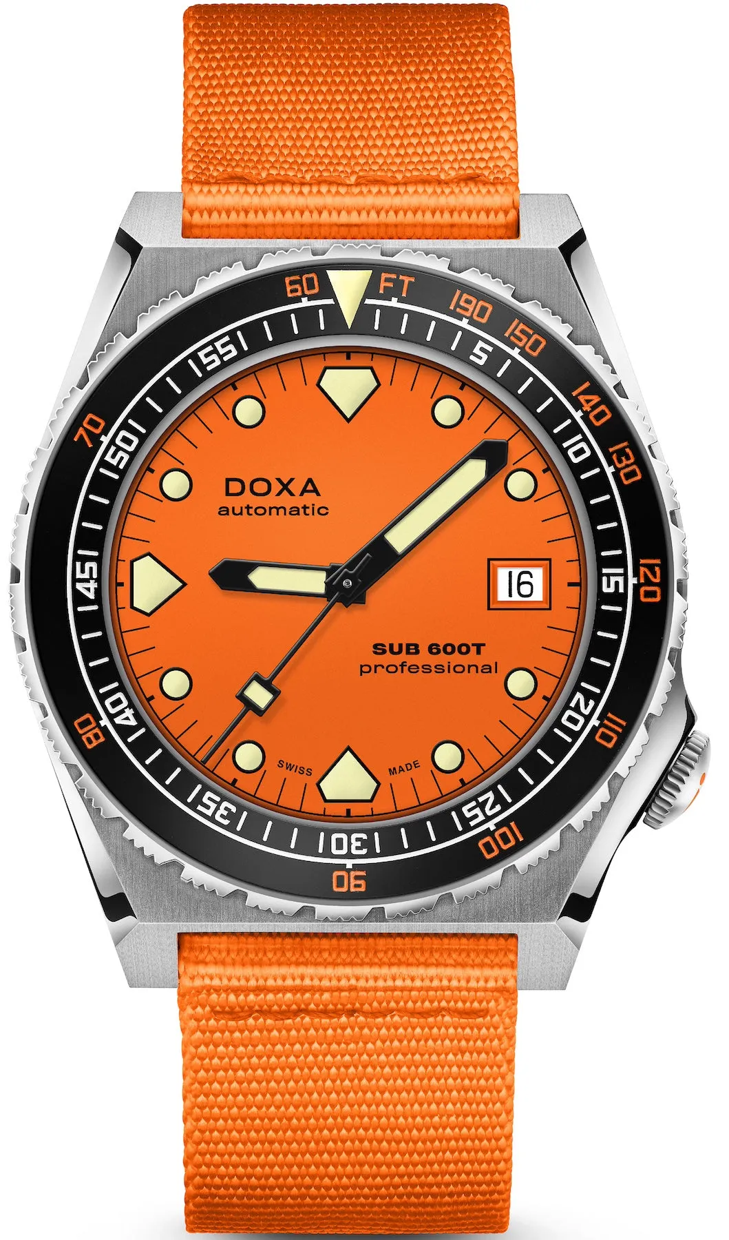 Doxa SUB 600T Professional Nato Watch sold by Jura Watches