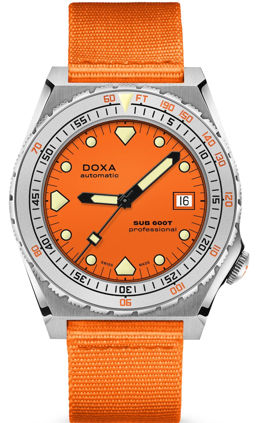 Doxa SUB 600T Professional Nato Watch sold by Jura Watches