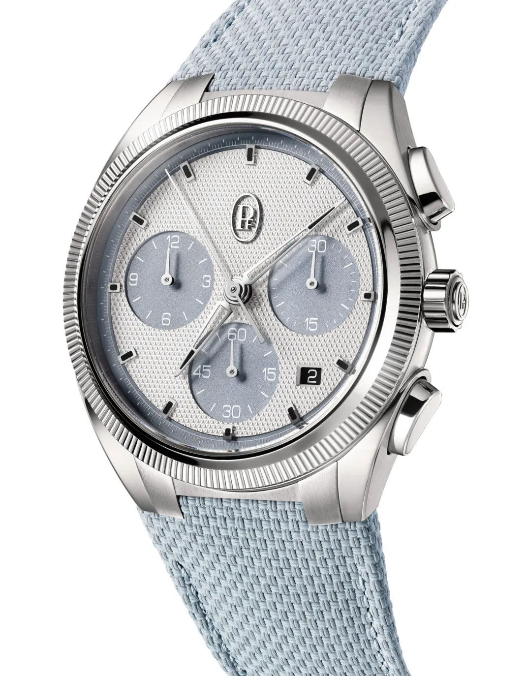 Parmigiani Fleurier Tonda PF Sport Chronograph Arctic Grey Watch sold by Jura Watches product image thumbnail 2