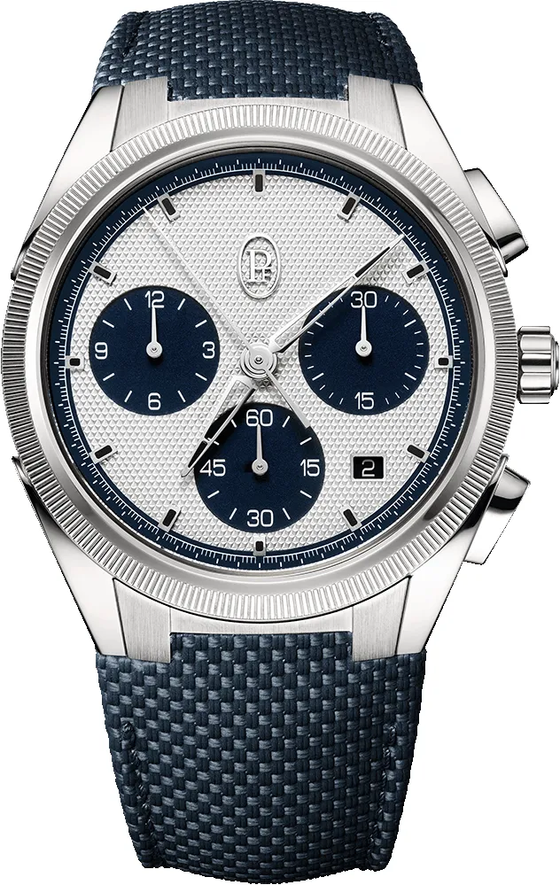 Parmigiani Fleurier Tonda PF Sport Chronograph Milano Blue Watch sold by Jura Watches
