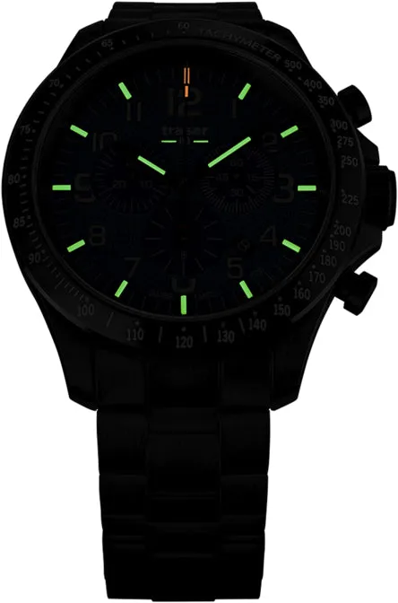 Traser H3 P67 Officer Pro Chronograph Blue Watch sold by Jura Watches product image thumbnail 3