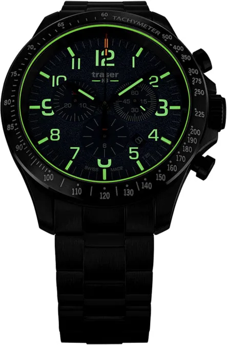 Traser H3 P67 Officer Pro Chronograph Blue Watch sold by Jura Watches product image thumbnail 2