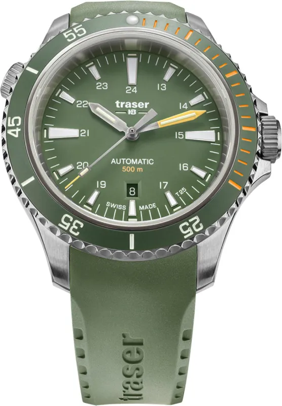 Traser H3 P67 Diver Automatic Green Watch sold by Jura Watches