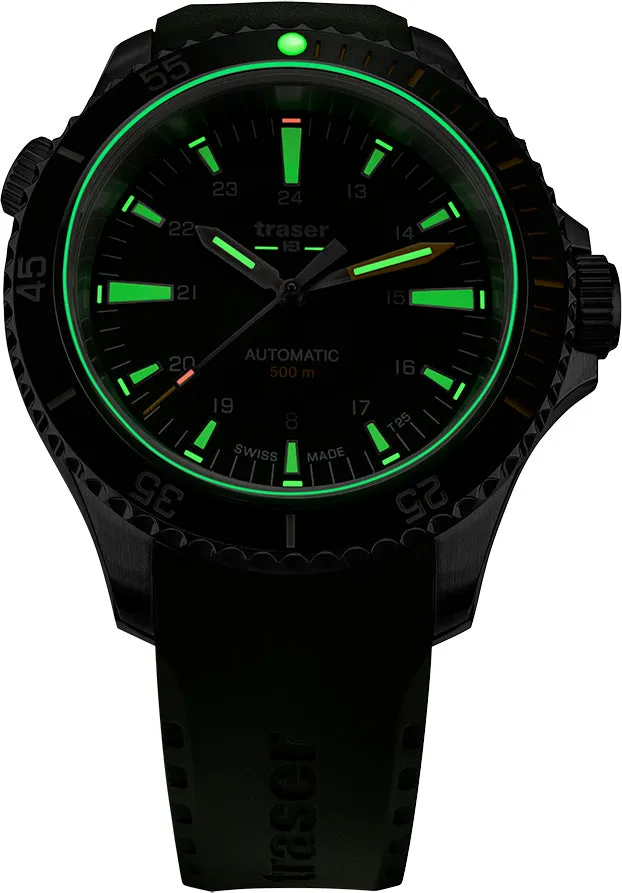 Traser H3 P67 Diver Automatic Green Watch sold by Jura Watches product image thumbnail 2