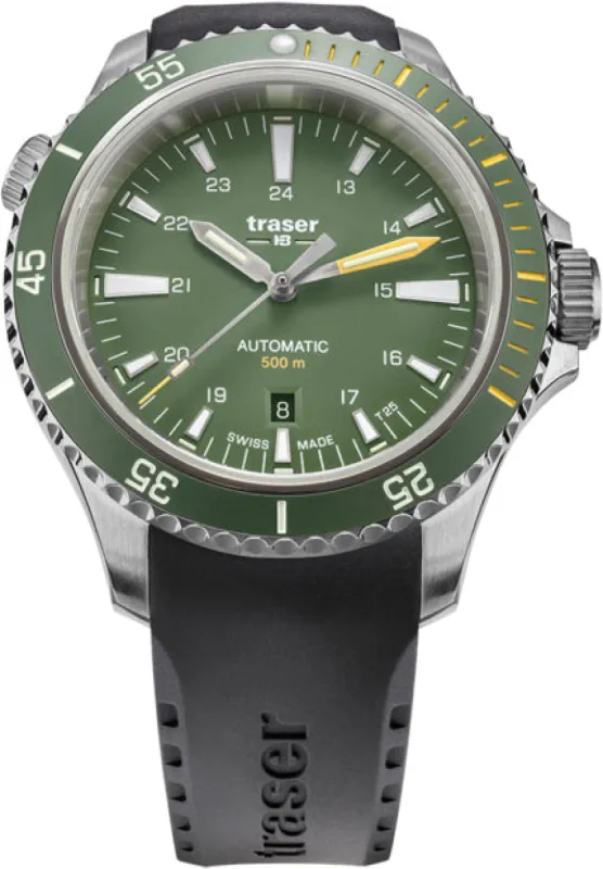 Traser H3 P67 Diver Automatic Green Watch sold by Jura Watches