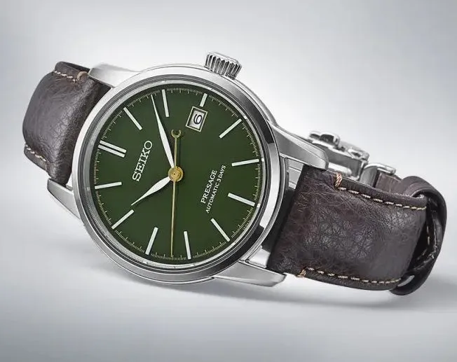 Seiko Presage Natural Green Urushi Lacquer sold by Jura Watches product image thumbnail 4