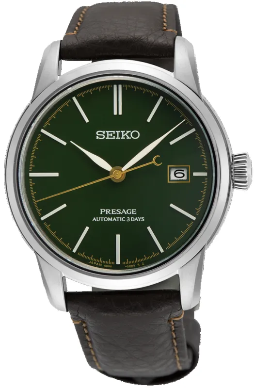 Seiko Presage Natural Green Urushi Lacquer sold by Jura Watches