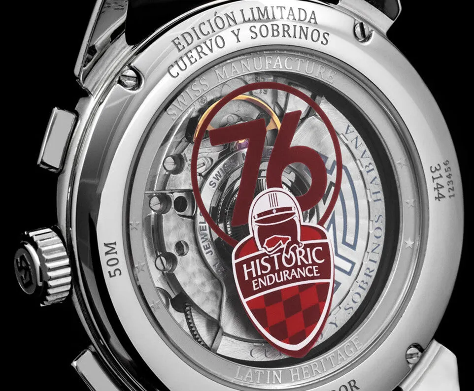 Cuervo y Sobrinos Historiador Historic Endurance Limited Edition Watch sold by Jura Watches product image thumbnail 3