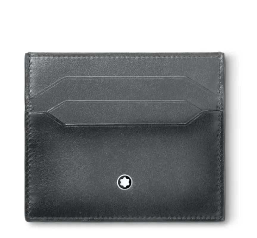 Montblanc Meisterstuck Card Holder 6cc Grey D sold by Jura Watches