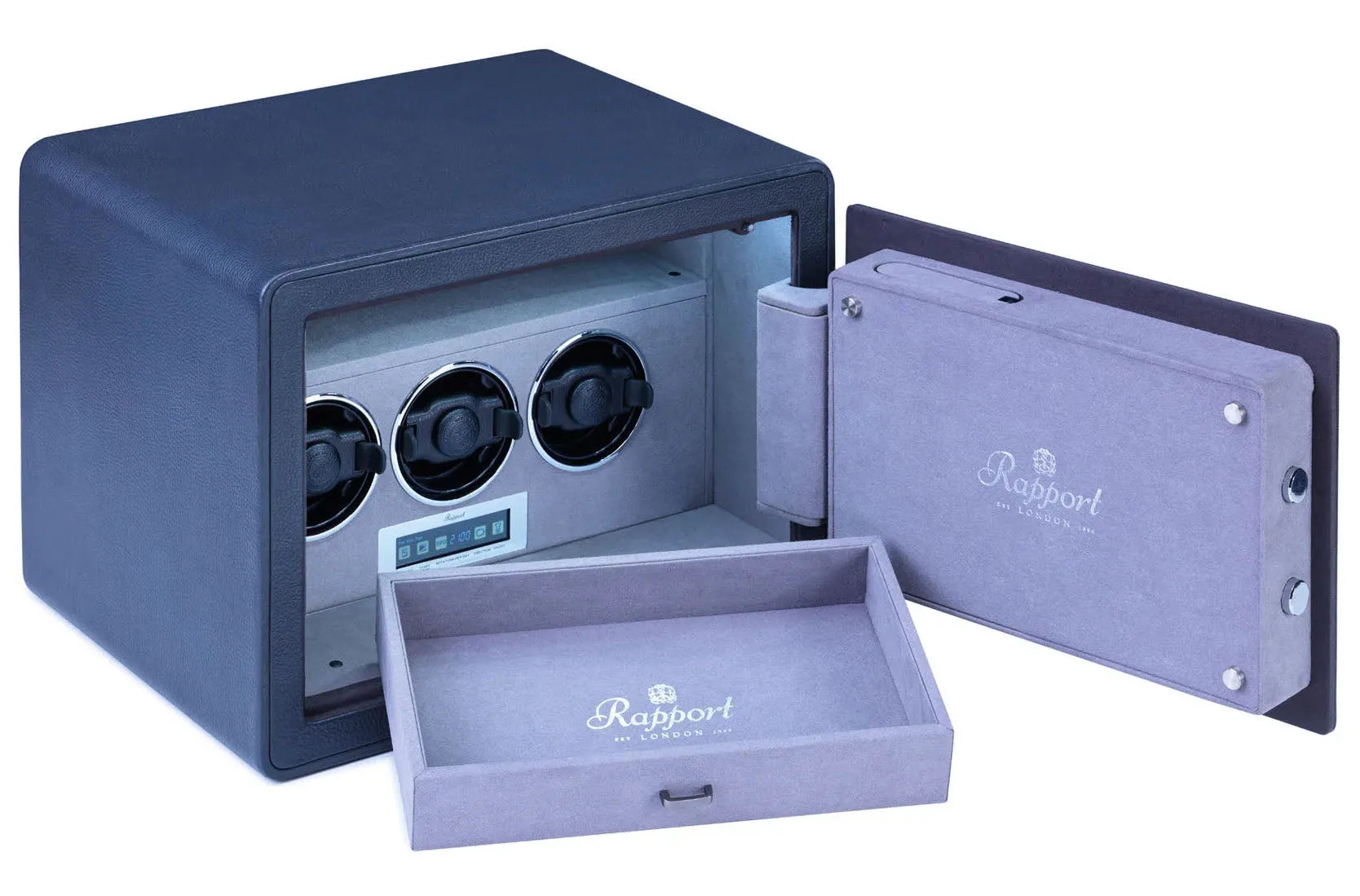 Rapport Watch Winder Savoy 3 Grey sold by Jura Watches product image thumbnail 3