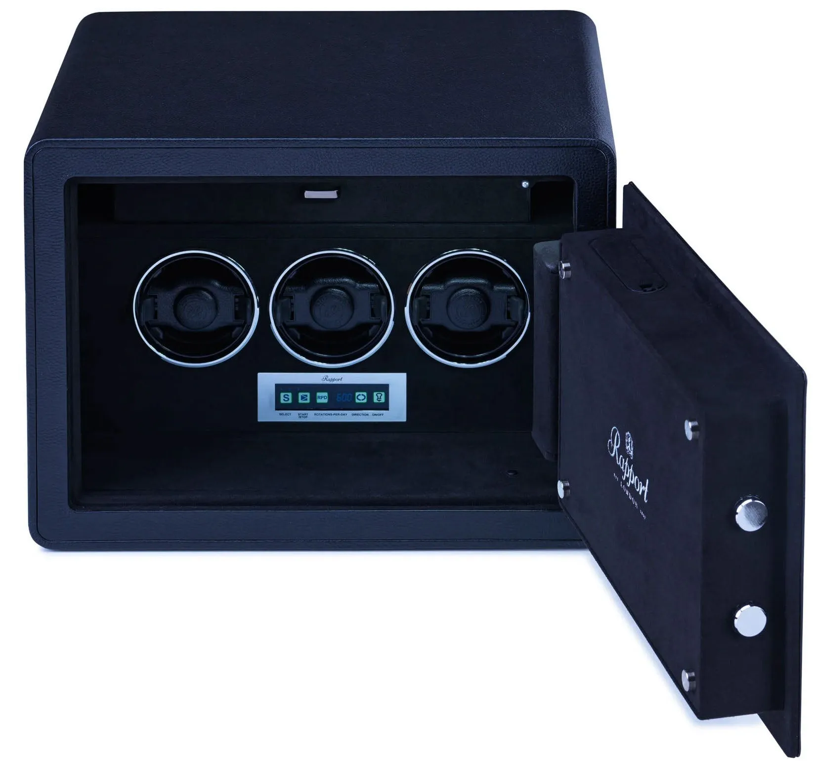 Rapport Watch Winder Savoy 3 Black sold by Jura Watches