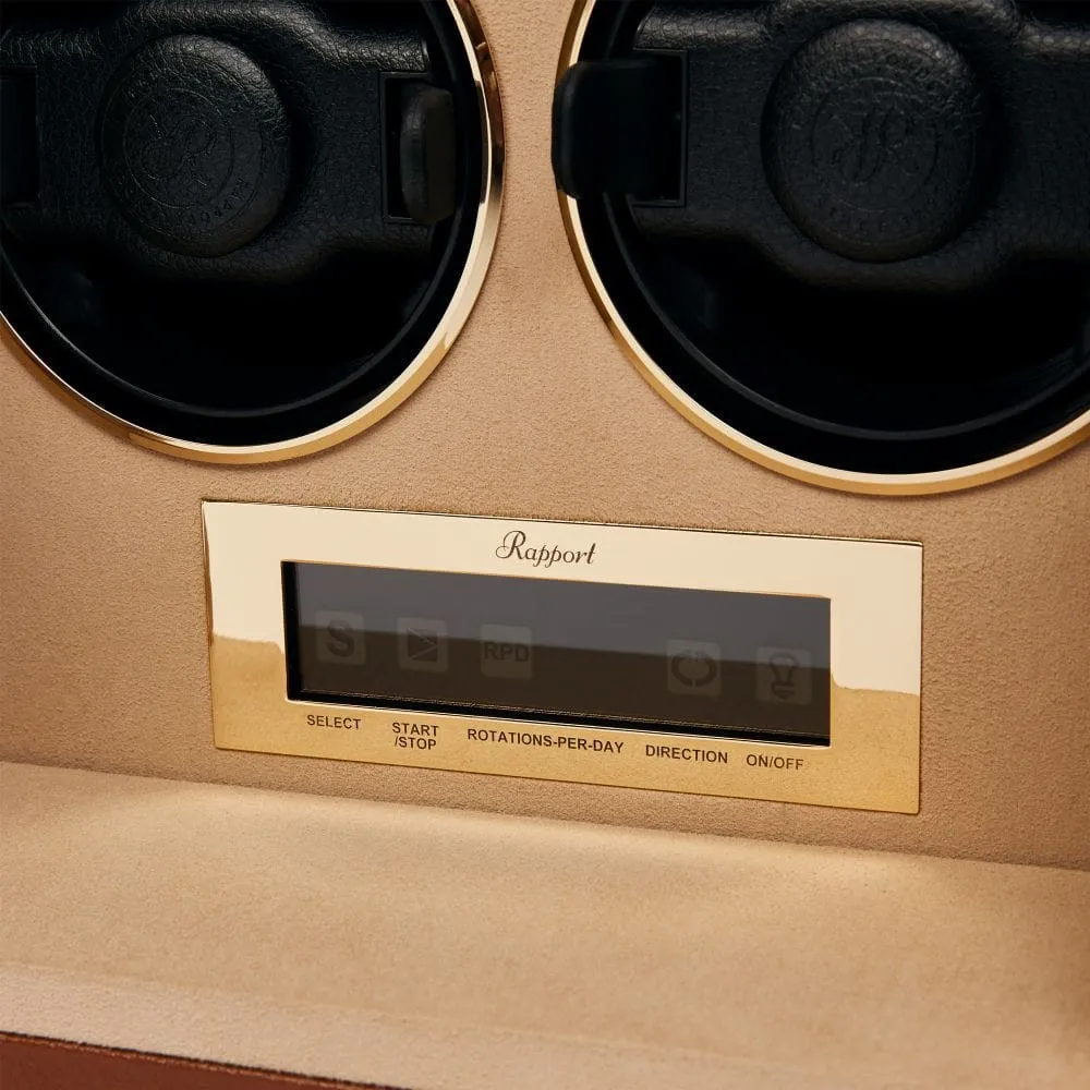 Rapport Watch Winder Roamer 6 Leather Brown sold by Jura Watches product image thumbnail 4