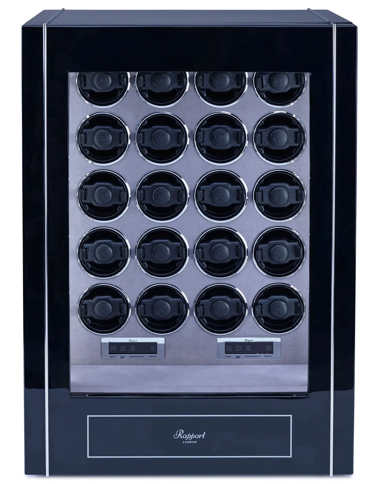 Rapport Watch Winder Paramount 20 Ebony sold by Jura Watches product image thumbnail 5