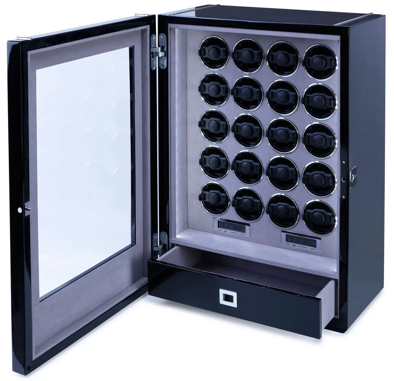Rapport Watch Winder Paramount 20 Ebony sold by Jura Watches product image thumbnail 2