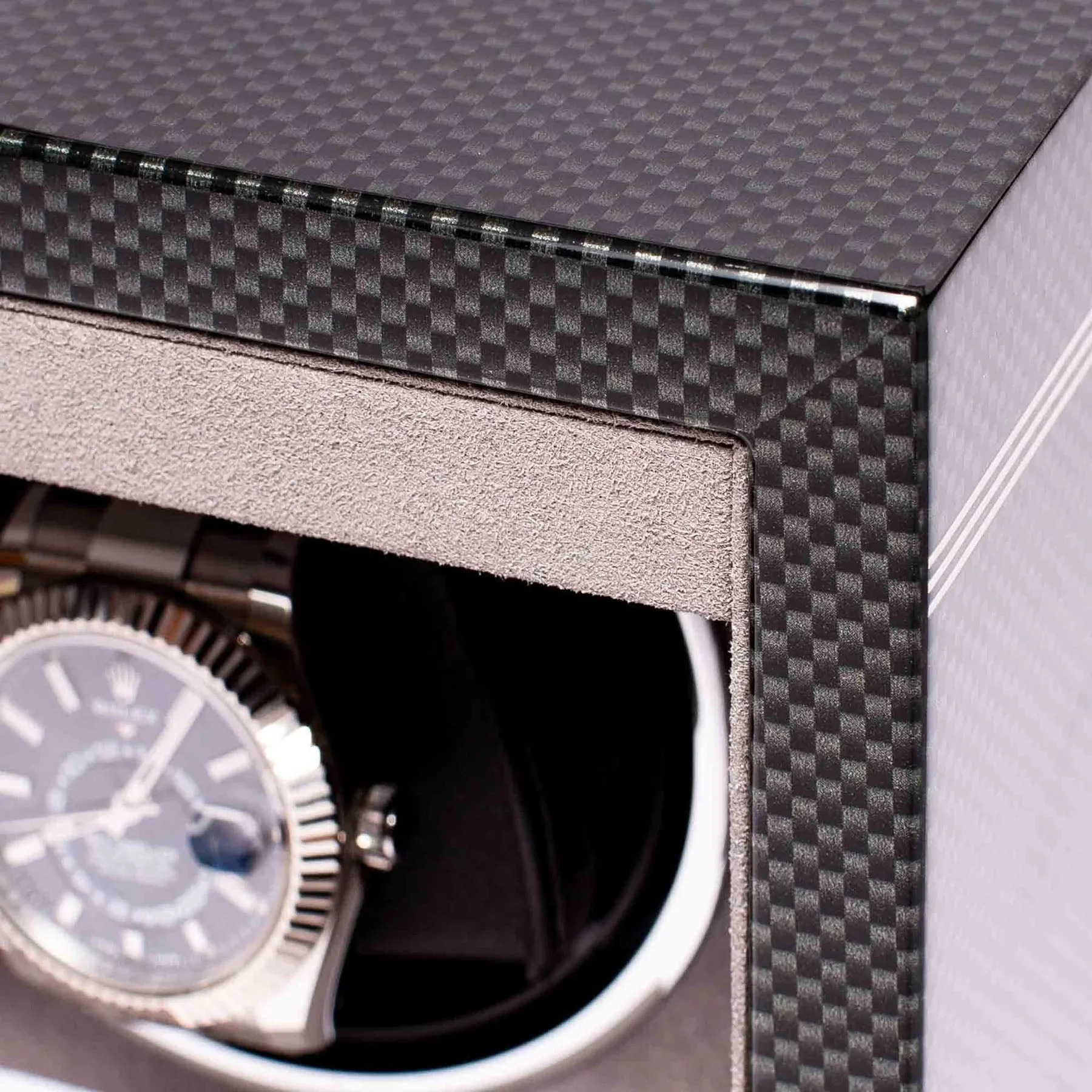 Rapport Watch Winder Formula Duo Carbon Fibre sold by Jura Watches product image thumbnail 2