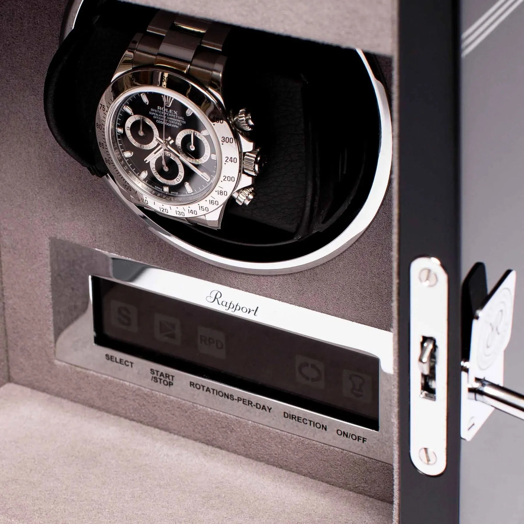 Rapport Watch Winder Formula Black sold by Jura Watches product image thumbnail 2
